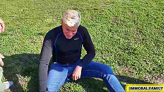 Big Natural Tits Bitch Didi Zerati Fucked in Public Park and Eats Man Ass