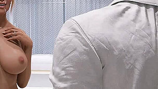 Shared Desires: Cuck Hubby Invites the Pizza Guy for Jerk off Session on His Wife They Covered Her in Cum - Episode 19