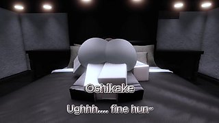 Ika having a giant manhood on Roblox condo