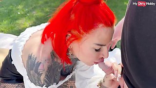 Watch tireless Cat Coxx's action