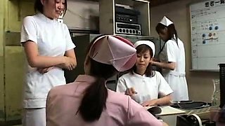 Luscious Japanese nurse can't wait to enjoy some hard meat