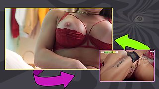 Lesbian toys, candle wax, 18 year old