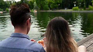 Diana Verhiniz - Geek couple fucks on the first date