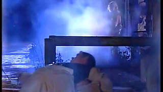 Mysterious Blonde Gives an Amazing Blowjob Cumming in Her Mouth