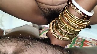 Desi Village Hot Couple: Husband Fucks Wife with Big Cock