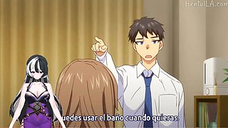 He finds his sexy ex-classmate needy for sex - Hentai Anime