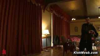 Dom Dinner Party With Cherry Torn Jessie Cox Kait Snow Holly Heart BDSM Bondage Anal Oral