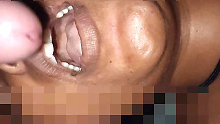 My wife made my wife drink water from my cock