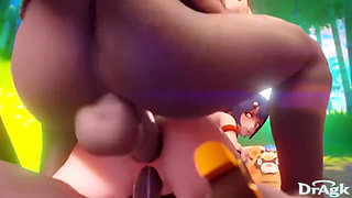 Xiangling Animation Compilation Genshin Impact Hilichurl Hentai Porn