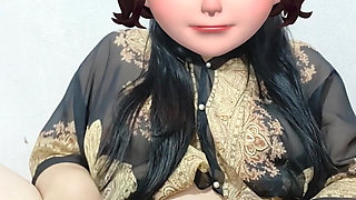 Teen fingers her pink wet pussy