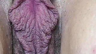 MILF Close up Dripping Pussy Play & Vibrator Masturbation