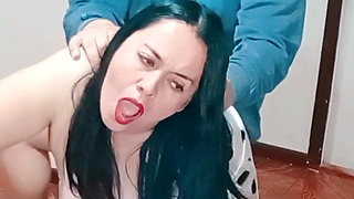 I Catch My Stepmother Ironing Clothes to Fuck