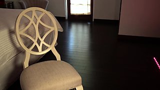 Awesome Big Boobs Blonde Masturbates In The Shower