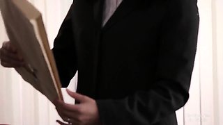 Old man cums in young pussy Karel is