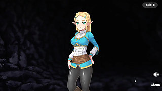 The Legend of the Spirit Orbs - Fucking Princess Zelda's Cute Pink Pussy