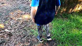 Huge Naked Tits Pounded in the Field