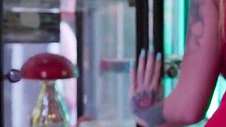 Amsterdam Bimbo Takes Big Cock Tour - Public