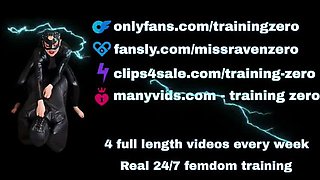 Amateur Wife & Stepmom MILF Femdom Training: Face Grinding Bondage & Real Orgasms for Cum Slave - Homemade BDSM Couple