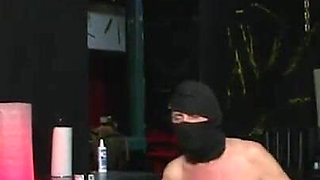 Dominating bisexual blowjob