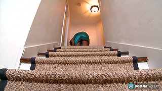 Angelina Castro Teaching the Carpet Cleaner a Lesson