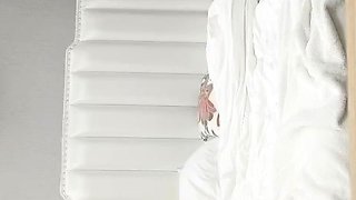Chubby amateur nude on hidden cam