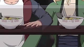 Naruto: Kunoichi Trainer - Virgin Blonde MILF Tsunade with Perfect Body Has Her First Sex Outdoor Underwater with an 18yo Boy