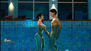 Fucking My Best Friend in Swimming Pool