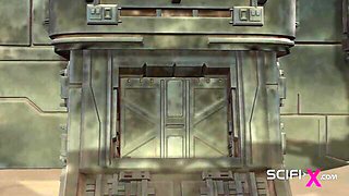 Classy fancy woman's bondage clip