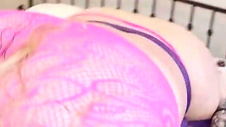 Her First Double Strap Then BBC Fuck