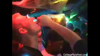 Amateur Blonde Teen Taking Part in a College Orgy