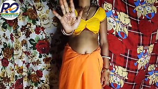 Fucked your Bhabhi's ass all night, took off her blouse and made her completely naked, applied oil and fucked her,