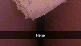 Brunette seductress working her big boobs and hot ass