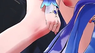 Wuthering Waves - Cantarella Intimate Night Time Sex - 3D Hentai Animations