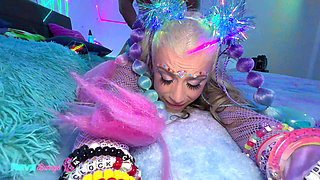 Kensie Snow Face-sits Richard and Rides Every Position to a Creampie