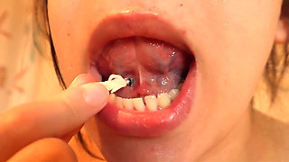 Giantess Stepsister Talks to Tiny Stepbrother About Watching Him Brush His Teeth and Then After Watching Him Use