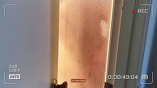 Step Mom Big Ass Shower Show - Caught Step Son Peeping & Seduced Him Nude