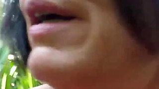 Nude Run with Squirt in Cornfield