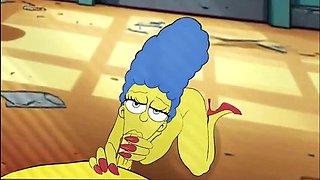 Hot MILF Housewife Fucks Sheriff in Police Station - Animated Cartoon Sex