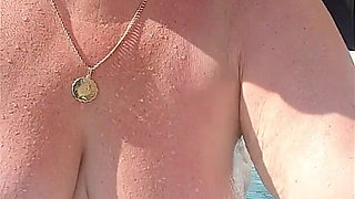 Lesbian Hot Tub Tit Fest!