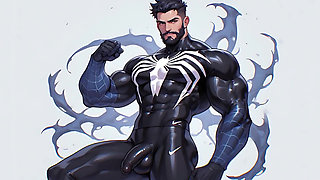 Hot Superheroes Bulges and Cocks