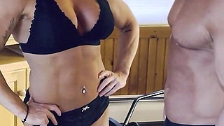 Kandy Vs the Godfather Belly Punching Loser Worships the Winner