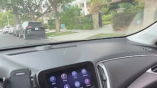 Ebony Car Ride Home with Stranger