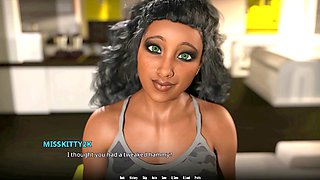 Blonde cosplay babe Misskitty2k brings erotic anime fantasies to life