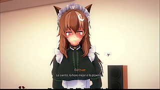 PLAYING WITH MY ROOMMATE AIRevolution's tits