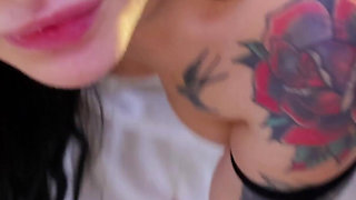 Goth Barbie Takes a Deep Creampie