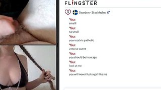 Big boobed Memphis masturbates in a bodystocking