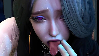 3D Big Boobs Slut Wearing Hot Pantyhose Got Fucked so Hard