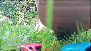 Giantess With Big Sweaty Feet Crushes Toy Cars And Smashes Them All