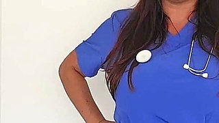 Sexy Homewrecking Nurse Reluctantly Fucks Married Doctor POV