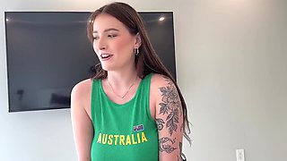 POV fuck with my kink stepsister after she flashed her big juicy natural tits